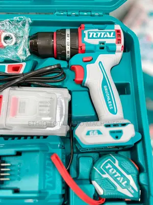 Total 168-Piece Cordless Drill and Hand Tools Set.