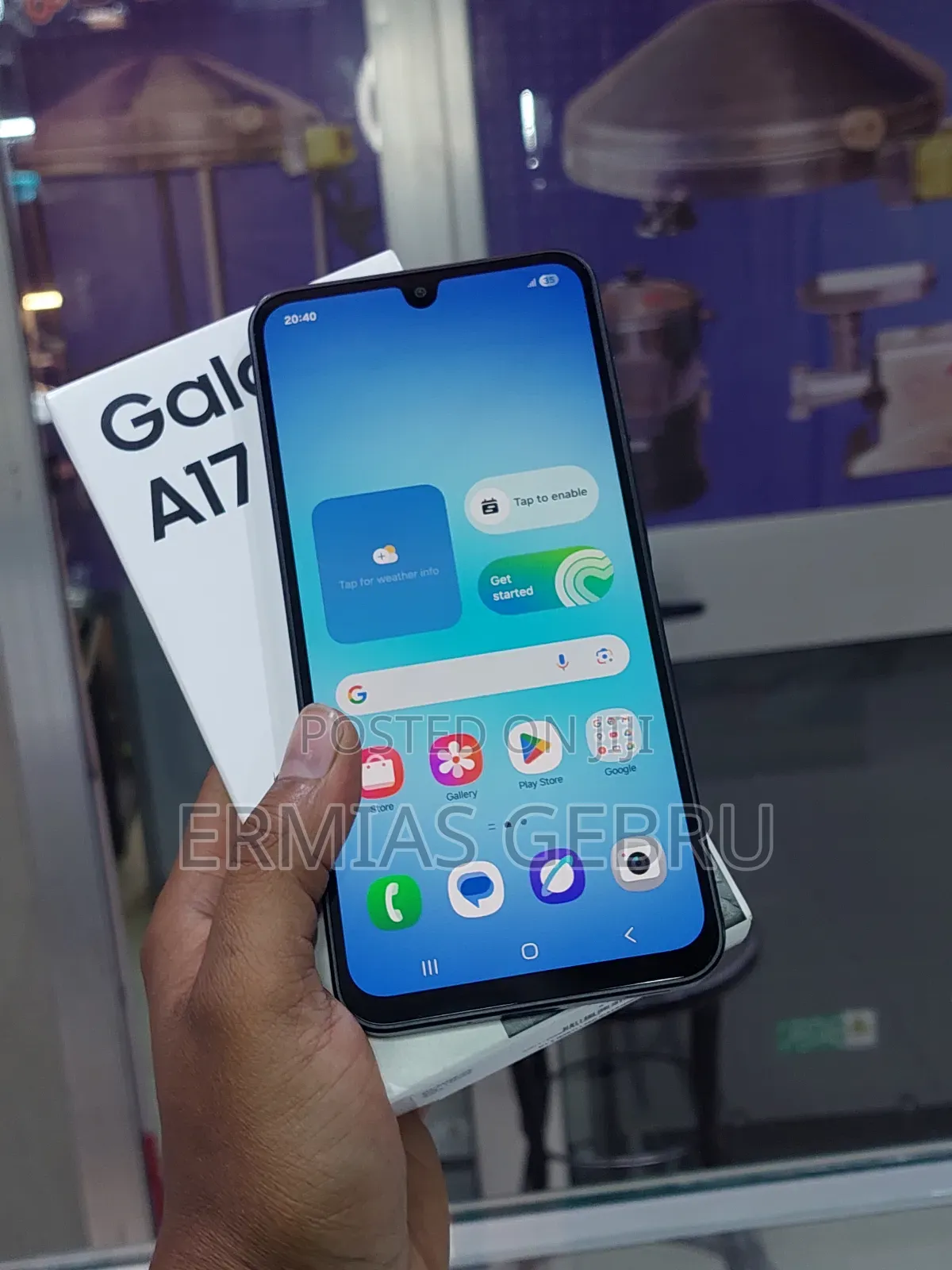 New Samsung Galaxy A17 5G 256 GB Black