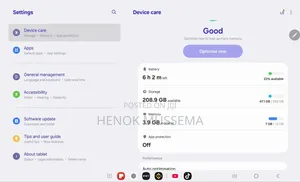 Samsung Galaxy Tab S9 FE 256 GB Black