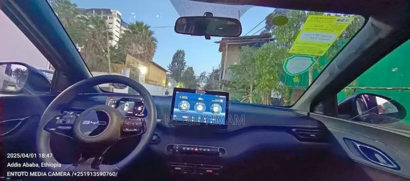 New BYD Seagull 2025 Black