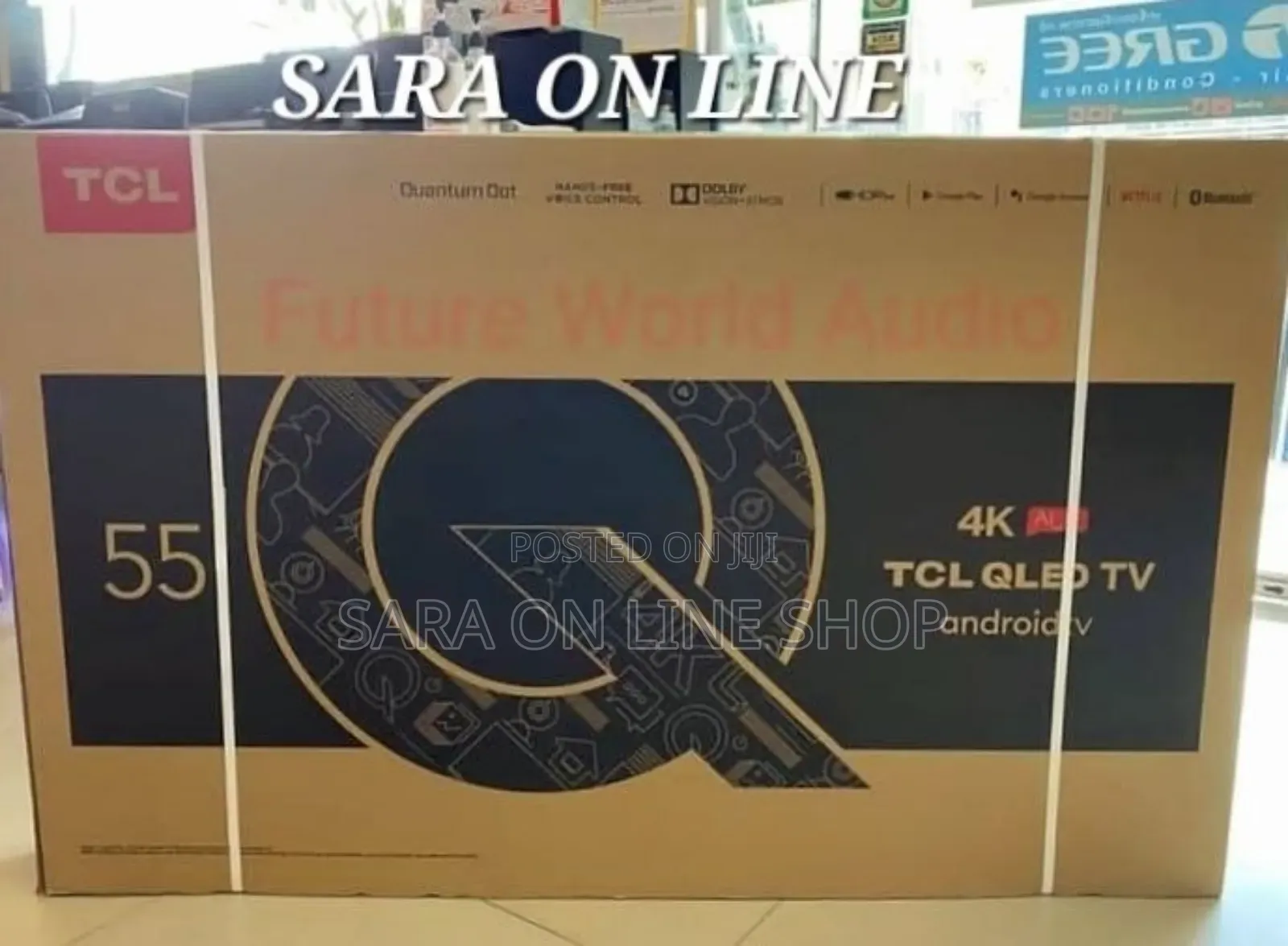 ♡◇Tcl 55" Qled Tv New 2025 10year Warranty Free Delivery
