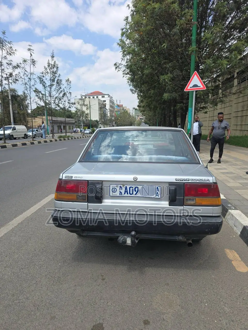 Toyota Corolla 130 1996 Silver