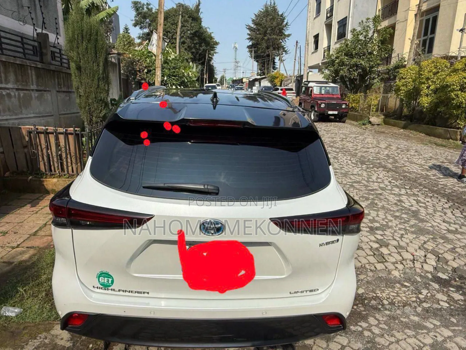 Toyota Highlander Hybrid 2024 White