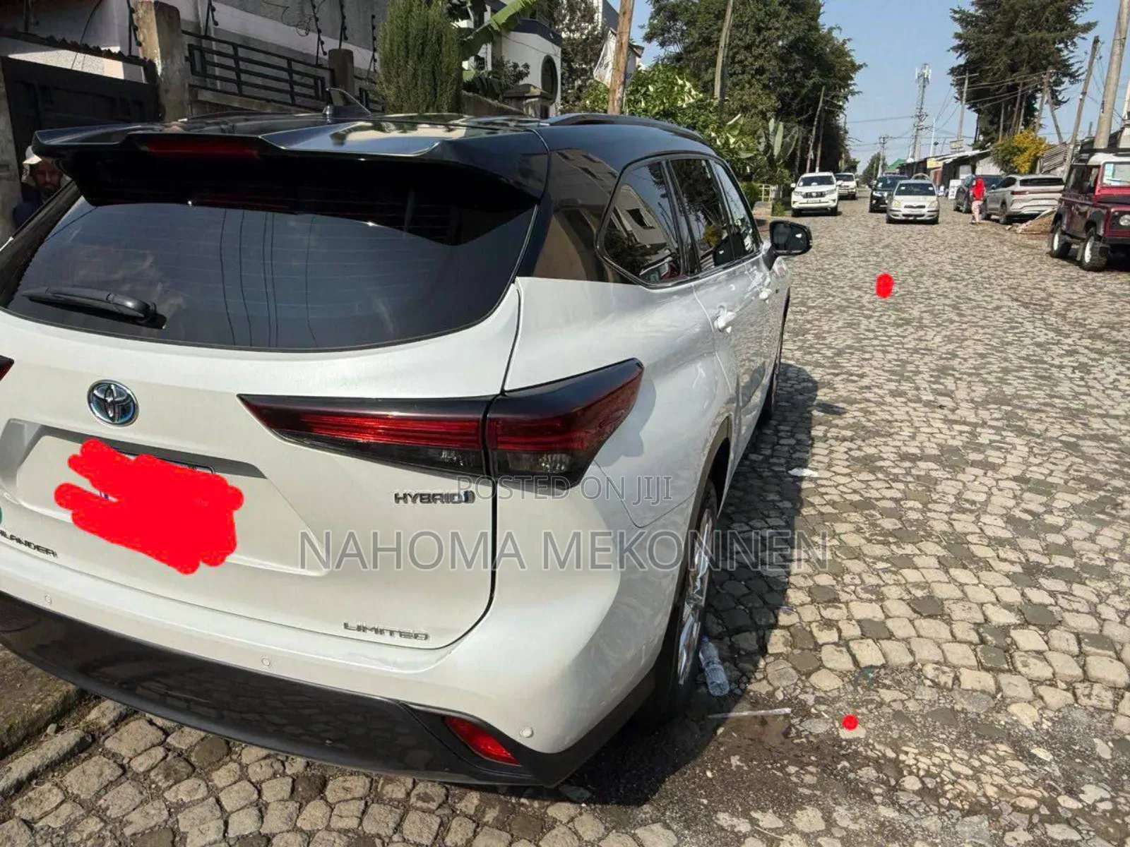 Toyota Highlander Hybrid 2024 White