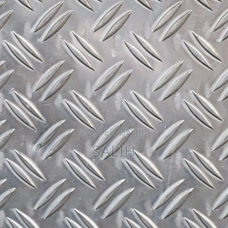 Aluminium Checker Plate Sheet ሸካራ አልሚንየም