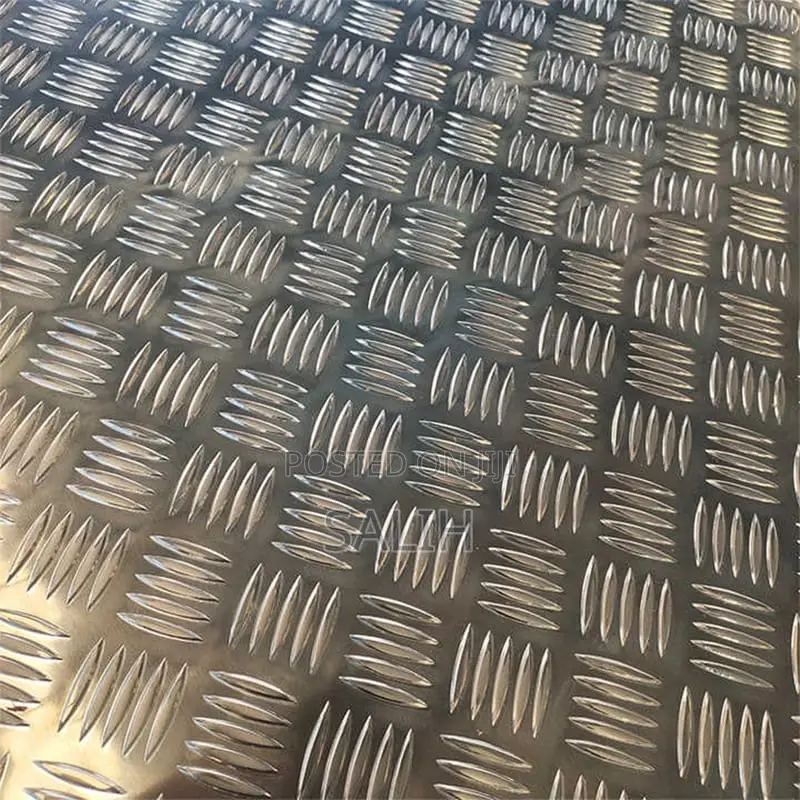 Aluminium Checker Plate Sheet ሸካራ አልሚንየም