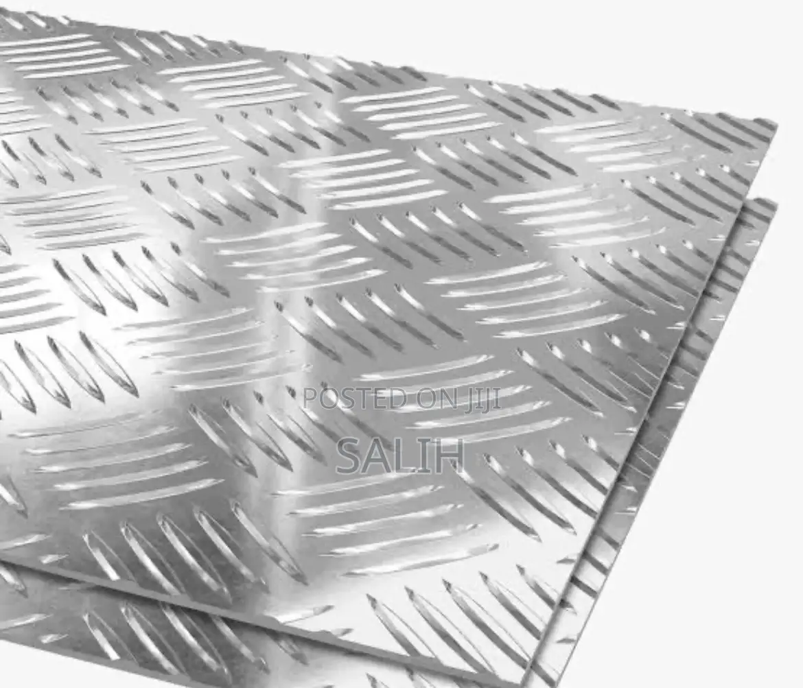 Aluminium Checker Plate Sheet ሸካራ አልሚንየም
