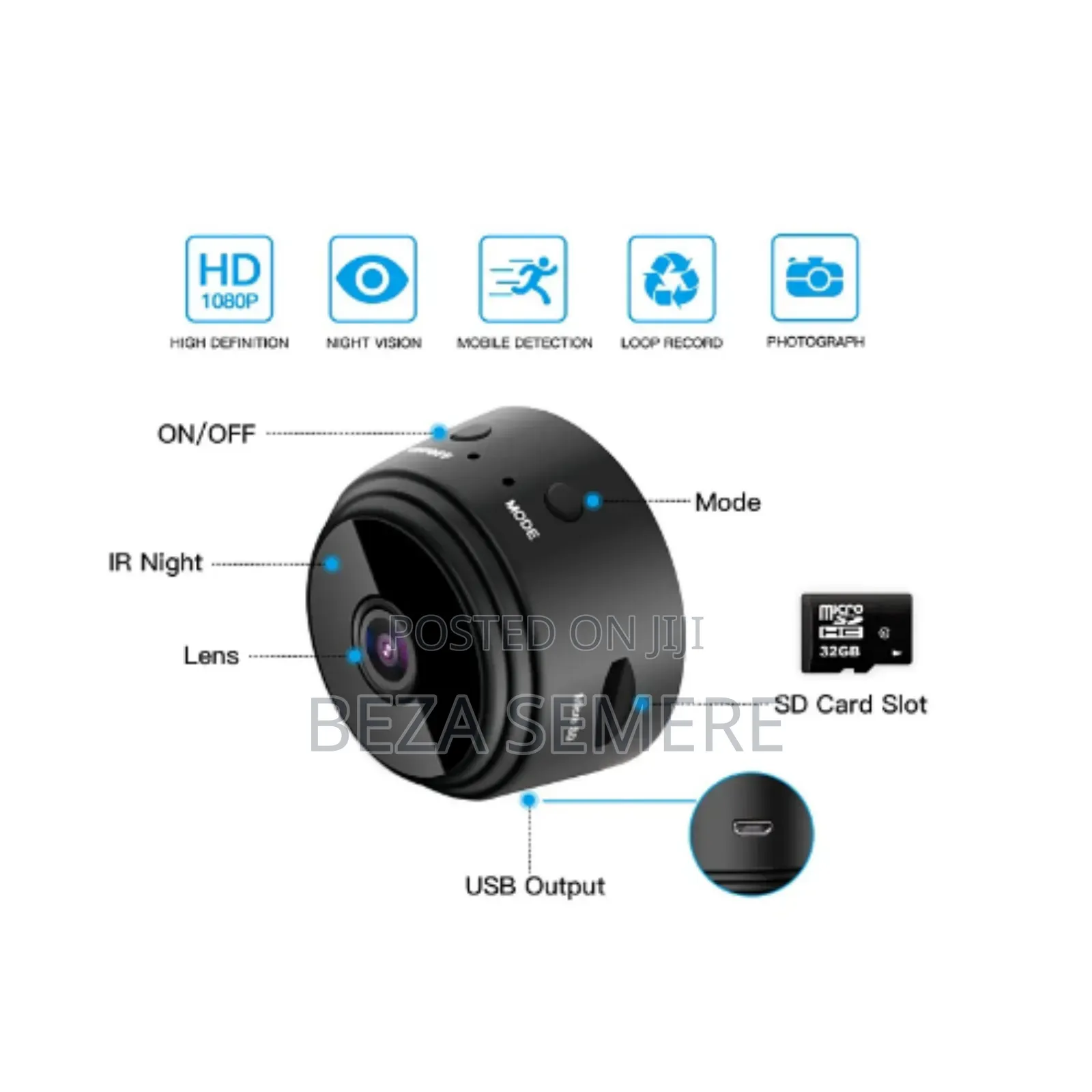 A9 Mini Security Camera Cizinm