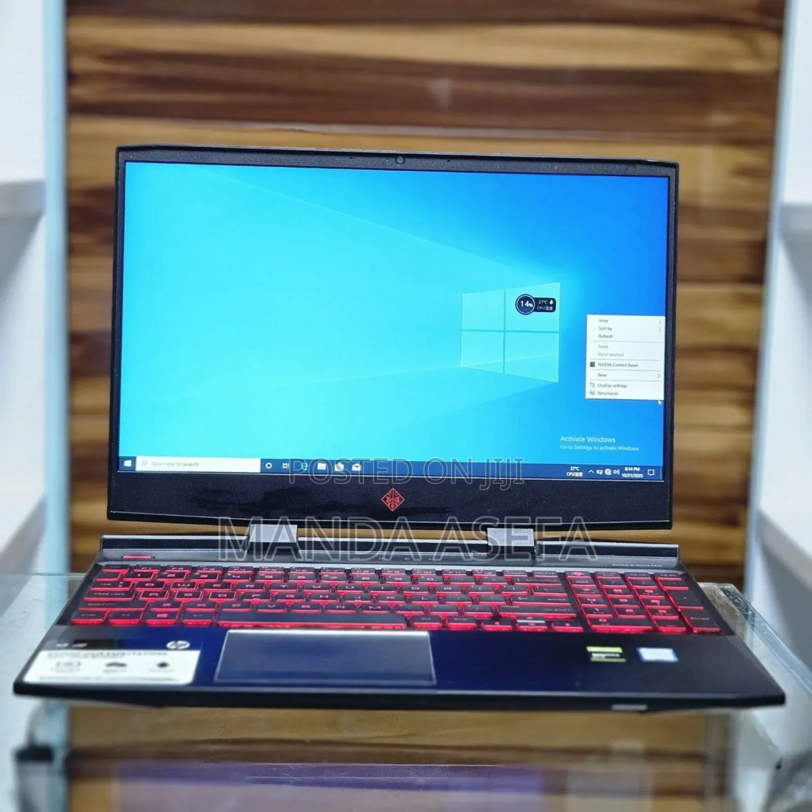 New Laptop HP Omen X 16GB Intel Core I5 SSD 512GB