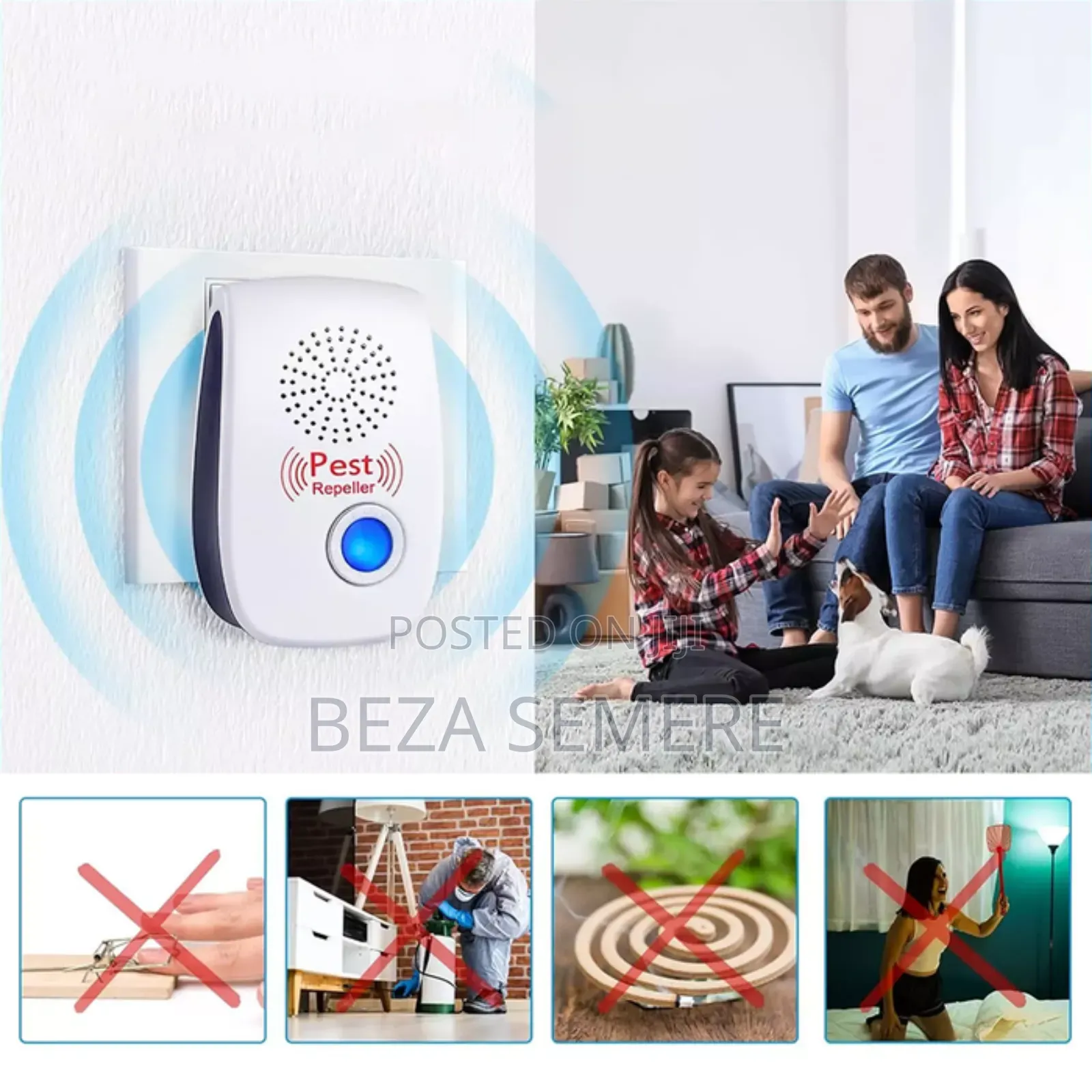 Mosquito Killer Ultra Sonic Past Repellent