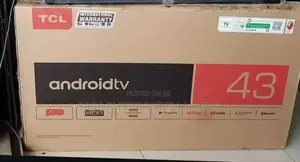 Tcl 43" Android Tv New Model ◇◇☆Free Delivery