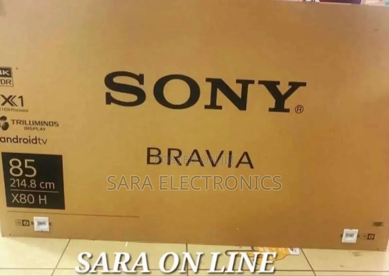 Sony Bravia 85" HDR Tv **New Model **Free Delivery