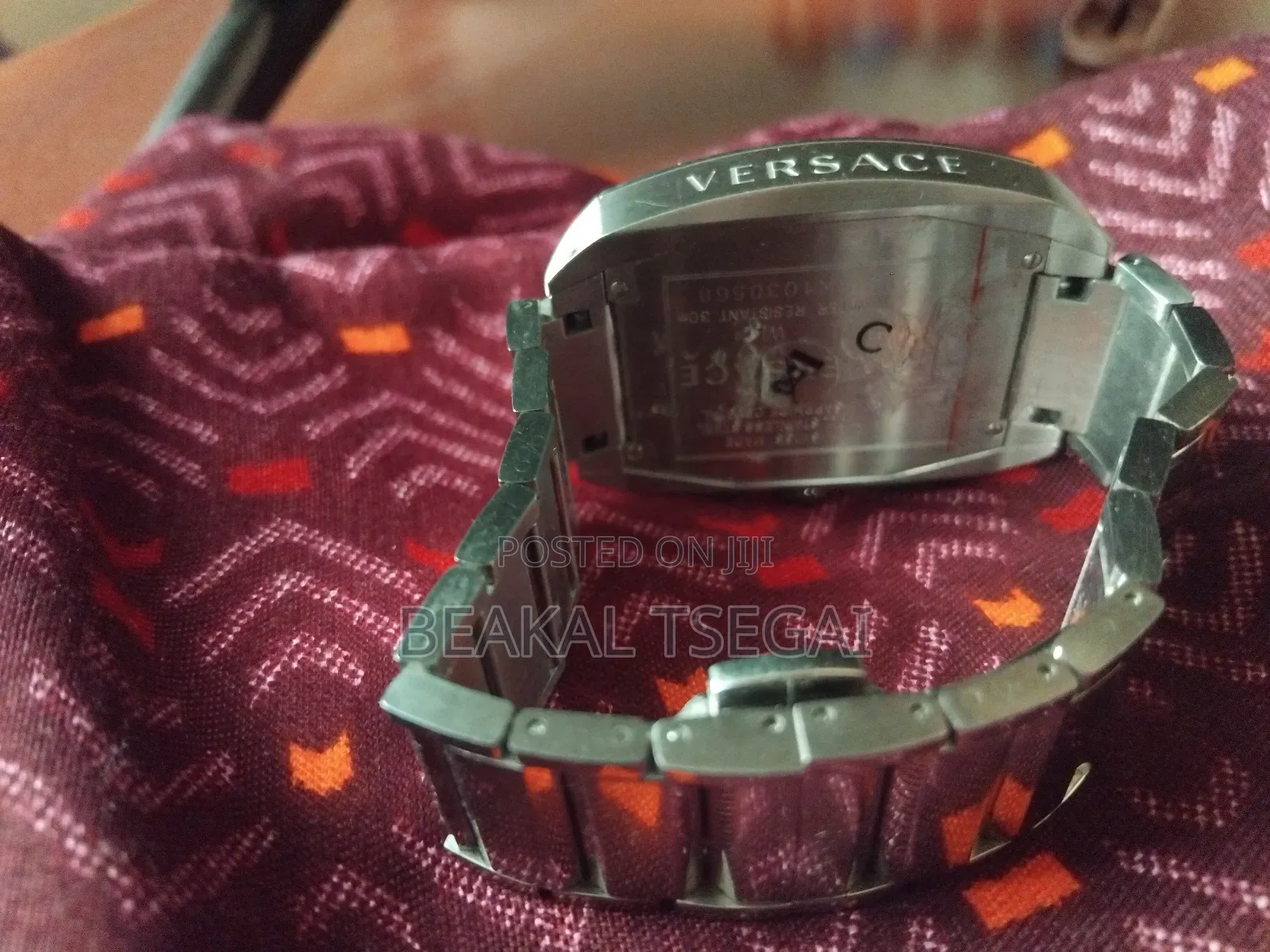 Versace Character Chronograph Stainless Steel Bracelet Watch.