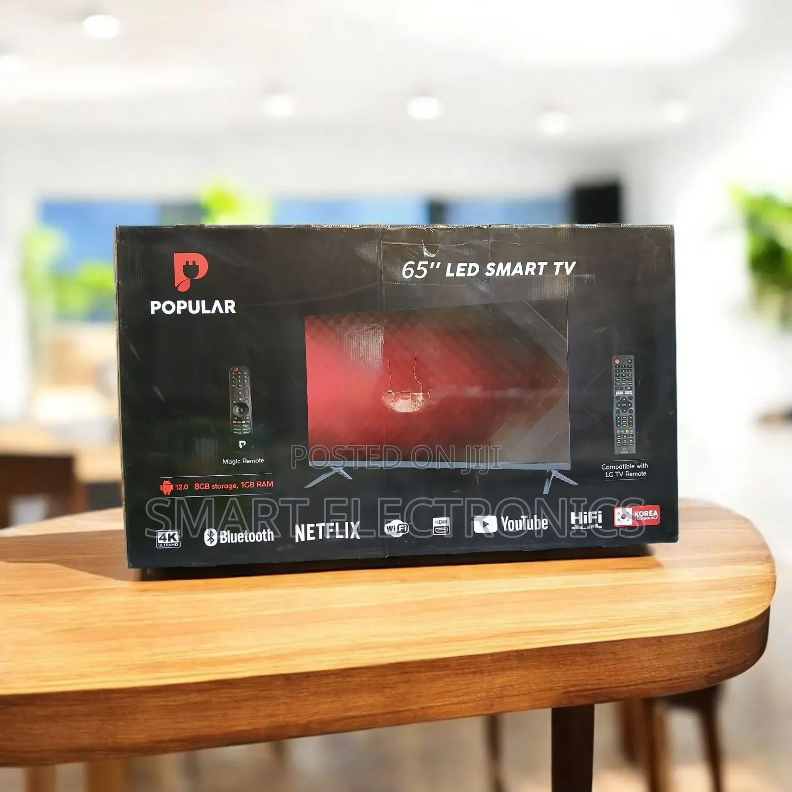 Popular 65 Inch Smart 4kuhd Smart Android High Definition Resolution T