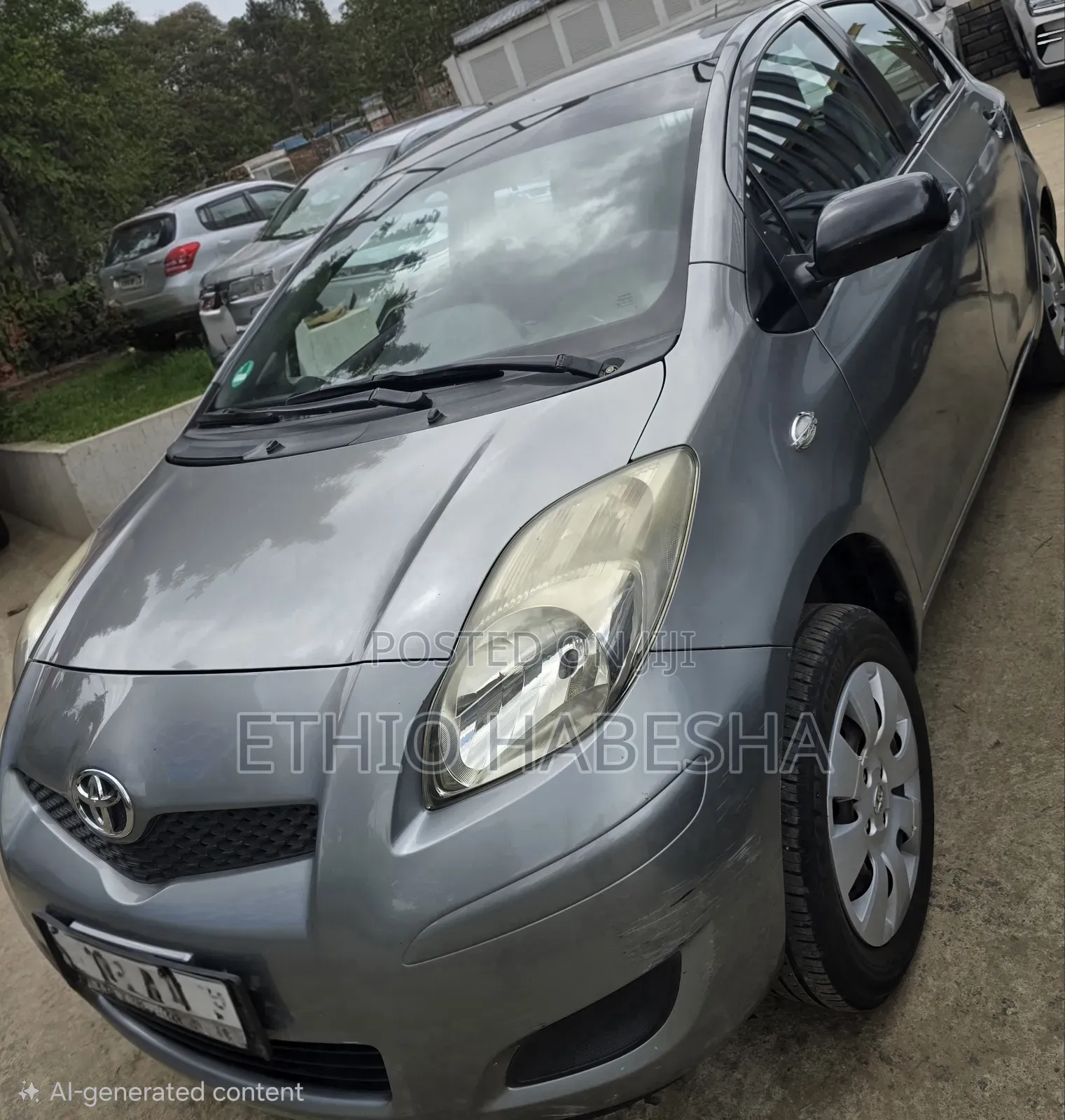 Toyota Yaris HB T1 2009 Gray