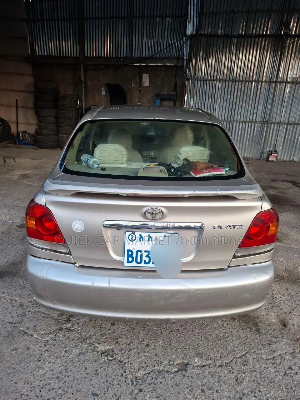 Toyota Platz 1.0 FWD 2005 Silver