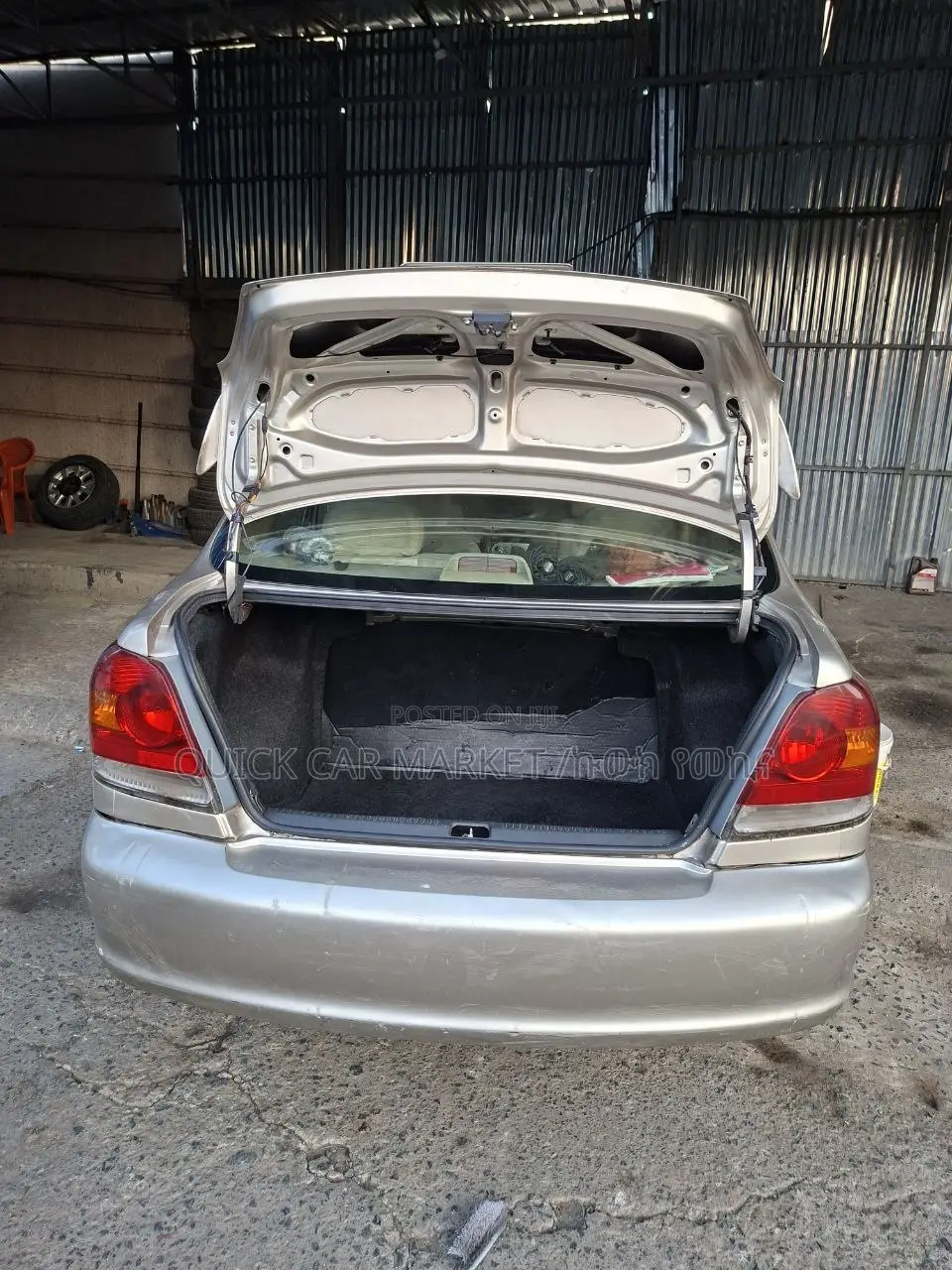 Toyota Platz 1.0 FWD 2005 Silver