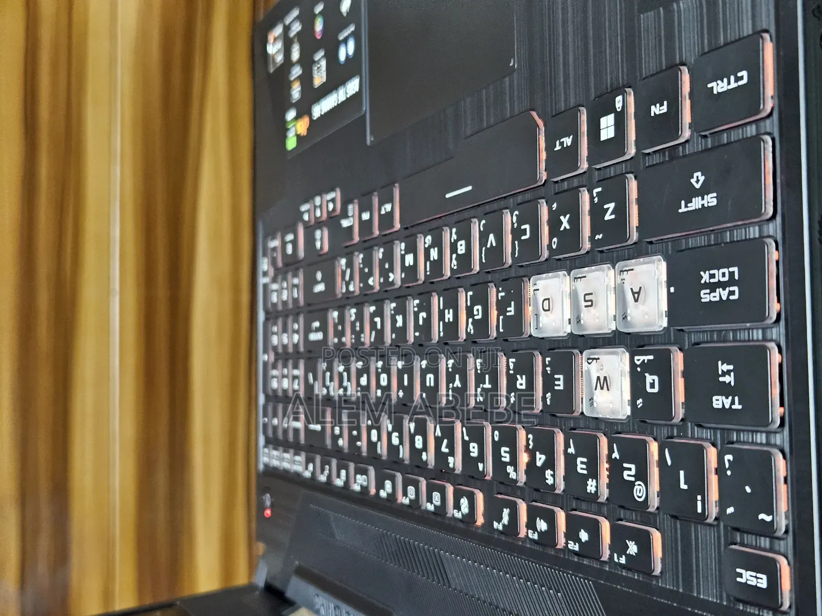 New Laptop Asus TUF Gaming A15 8GB AMD Ryzen 7 SSD 512GB