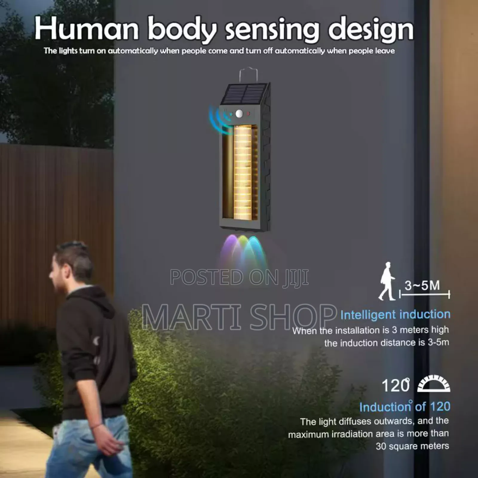 Solar Induction Wall Lamp