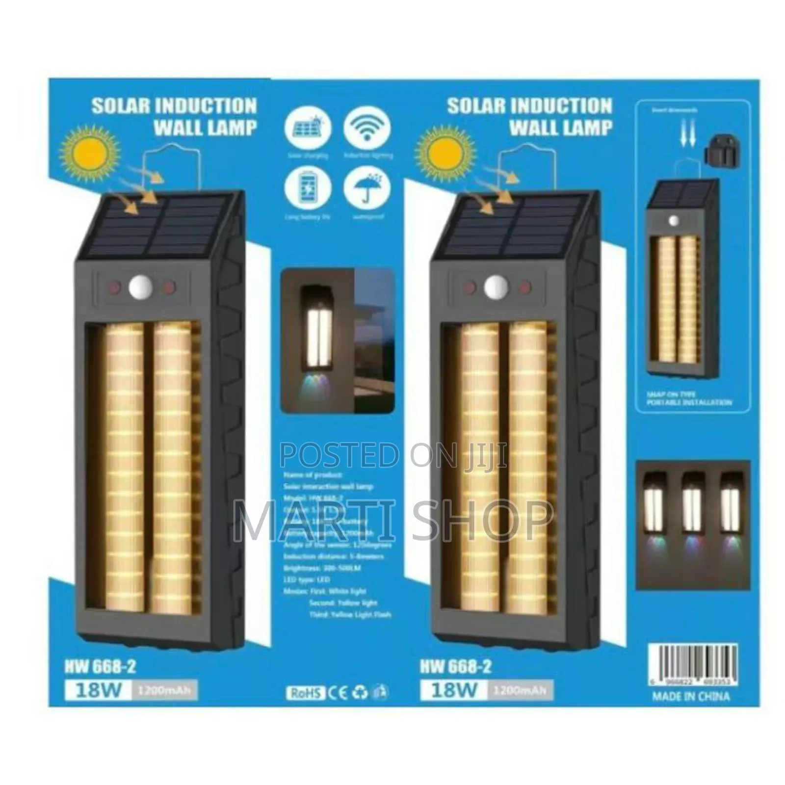 Solar Induction Wall Lamp