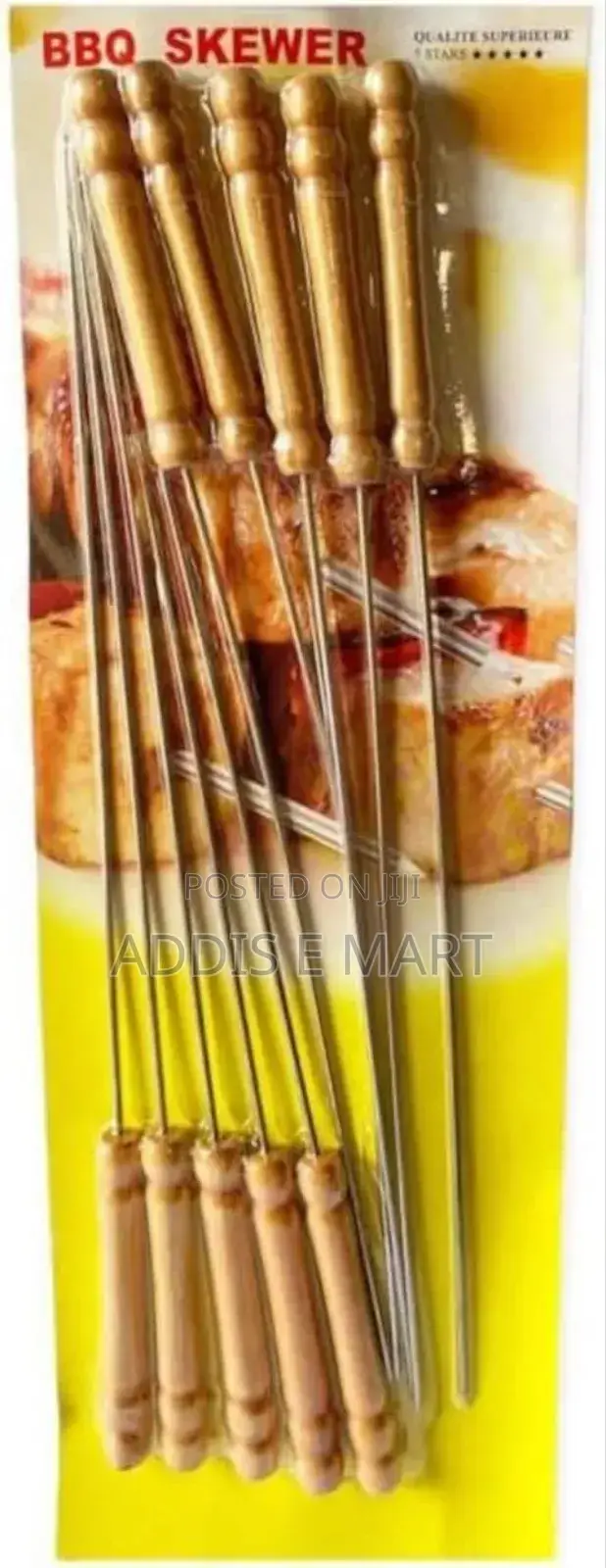 10 PCS Skewers Set for All Barbecue BBQ Need
