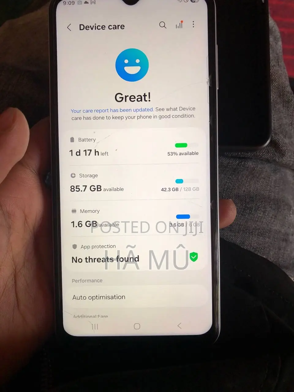 New Samsung Galaxy M33 128 GB White