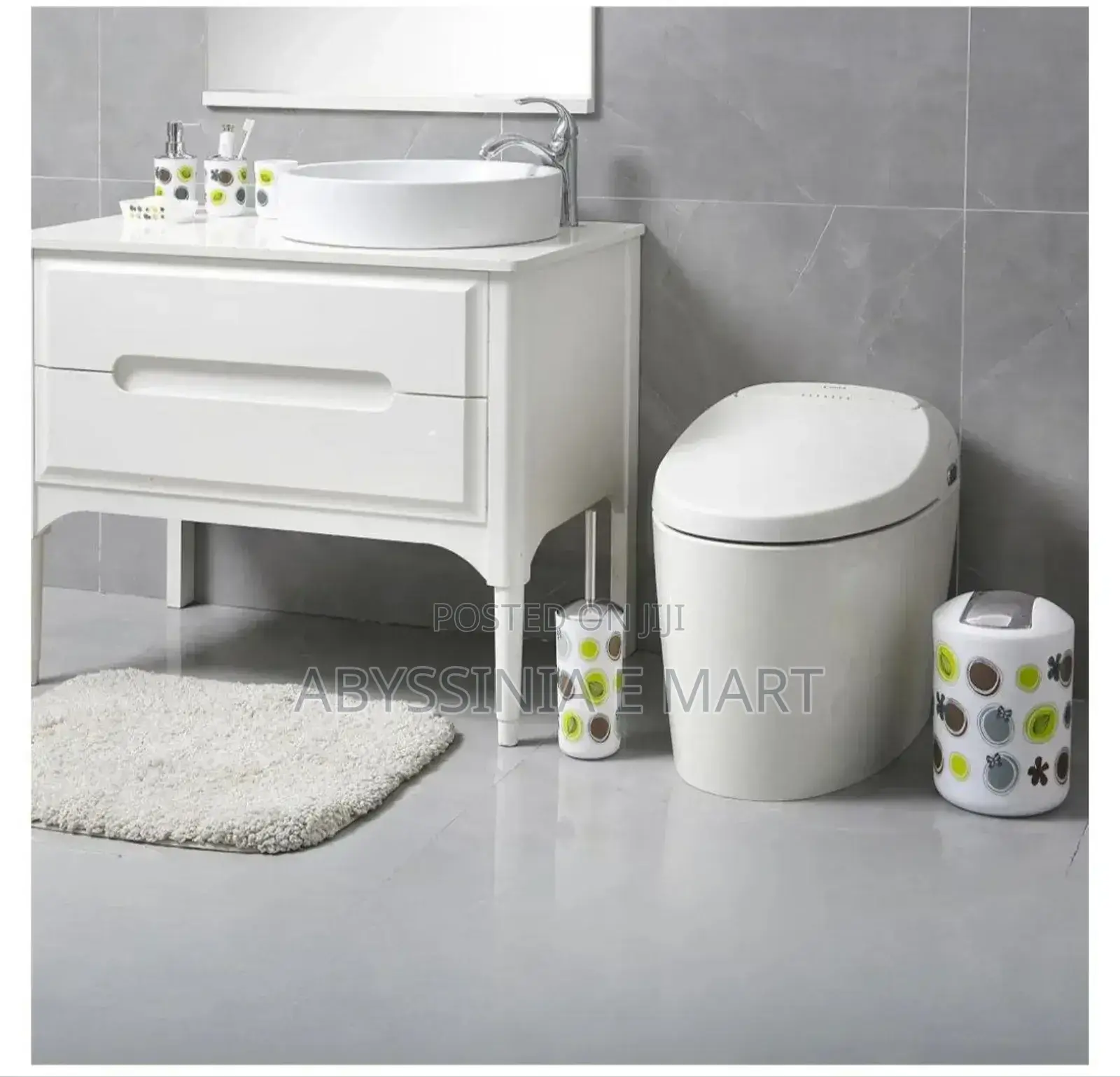 Bathroom Accessory Set 6 Pieces