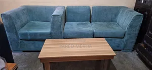 Three (3) Couchs and Simple Table