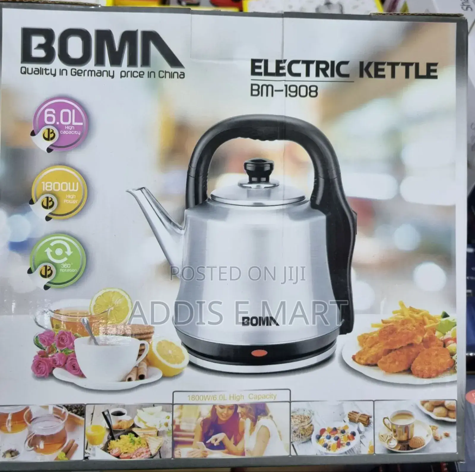 Boma Bm-1908 Electric Kettle
