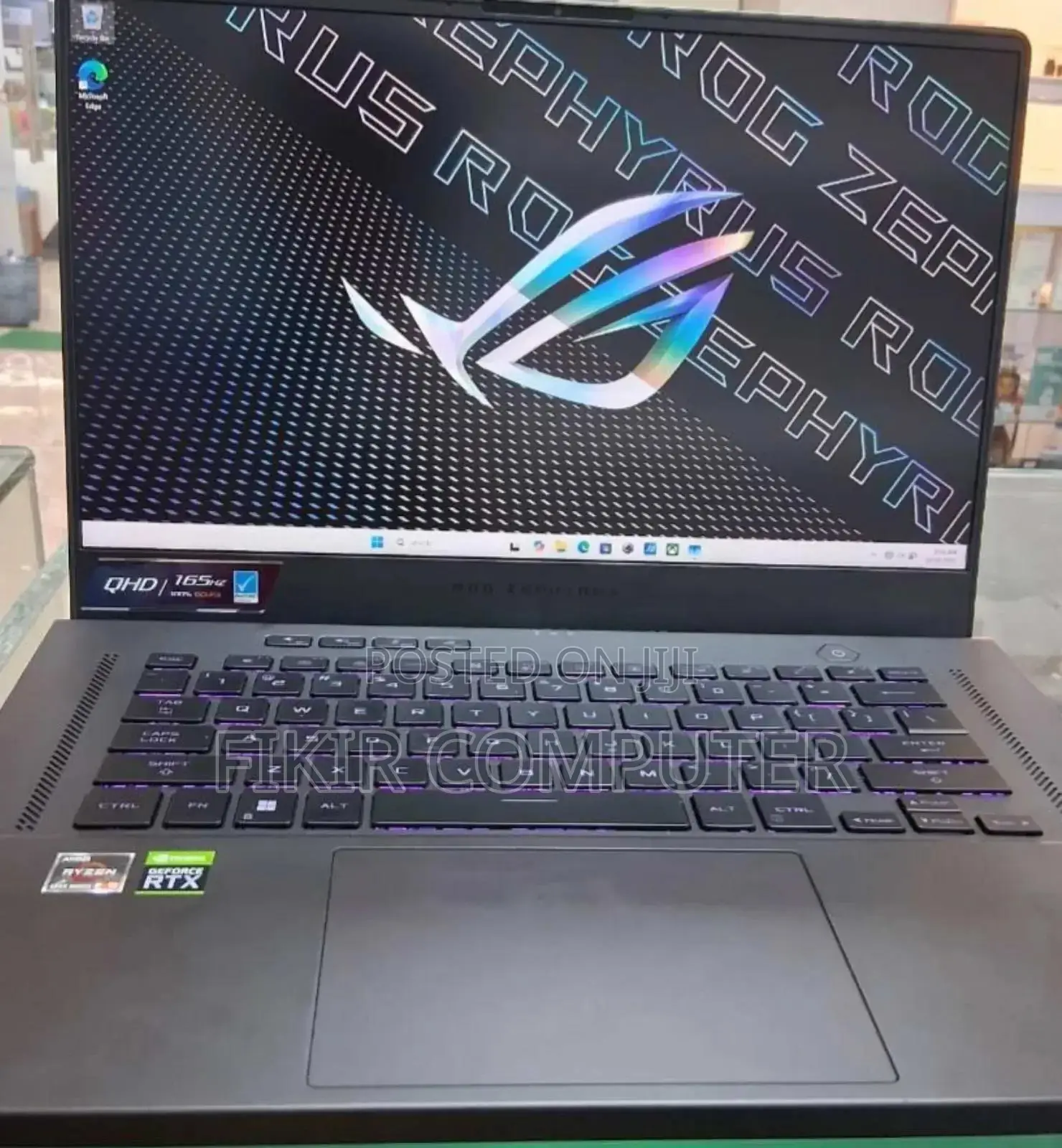 New Laptop Asus ROG Zephyrus G15 16GB AMD Ryzen 9 SSD 512GB