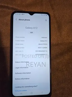 Samsung Galaxy A12 64 GB Blue