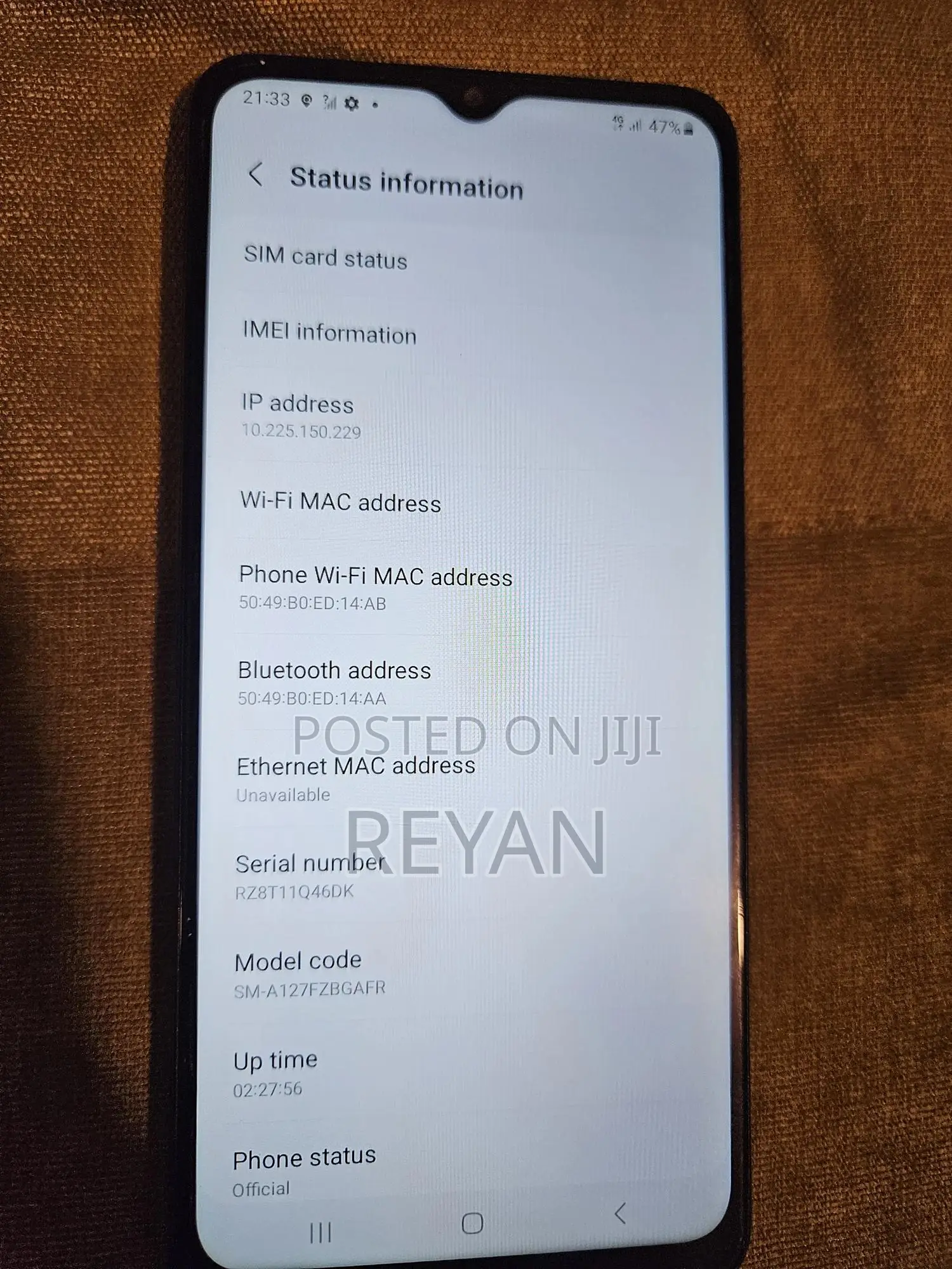 Samsung Galaxy A12 64 GB Blue