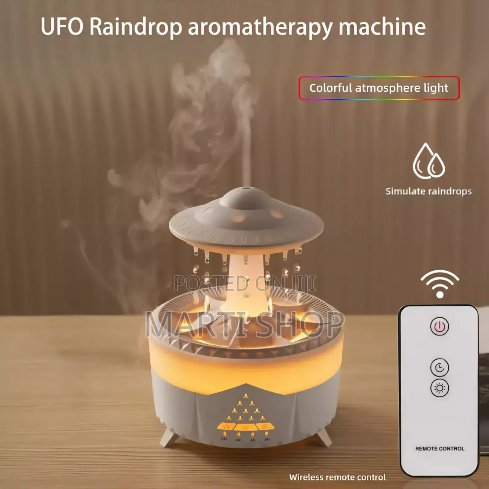 Ufo Raindrop Aroma Diffuser