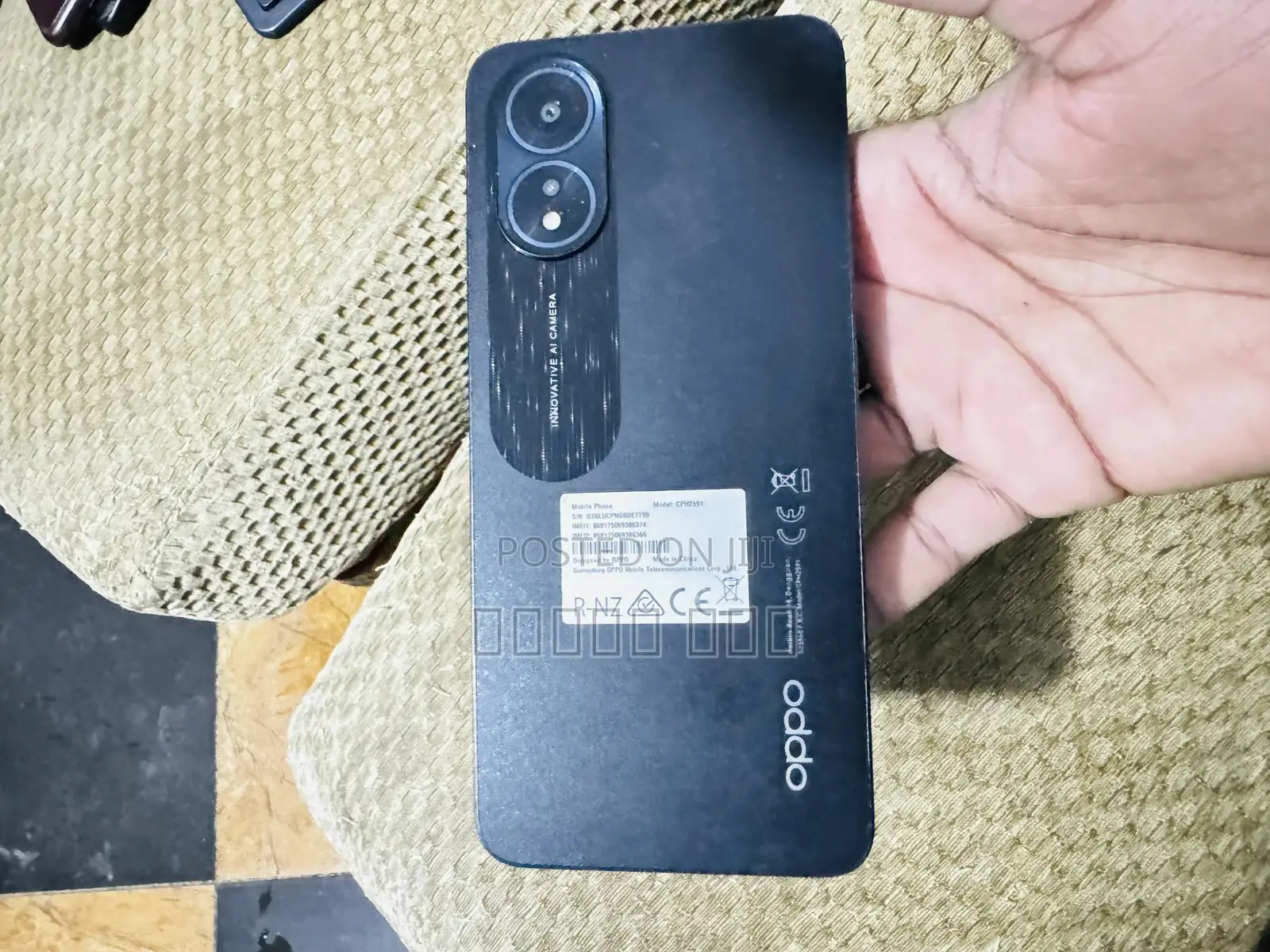 Oppo A18 128 GB Black