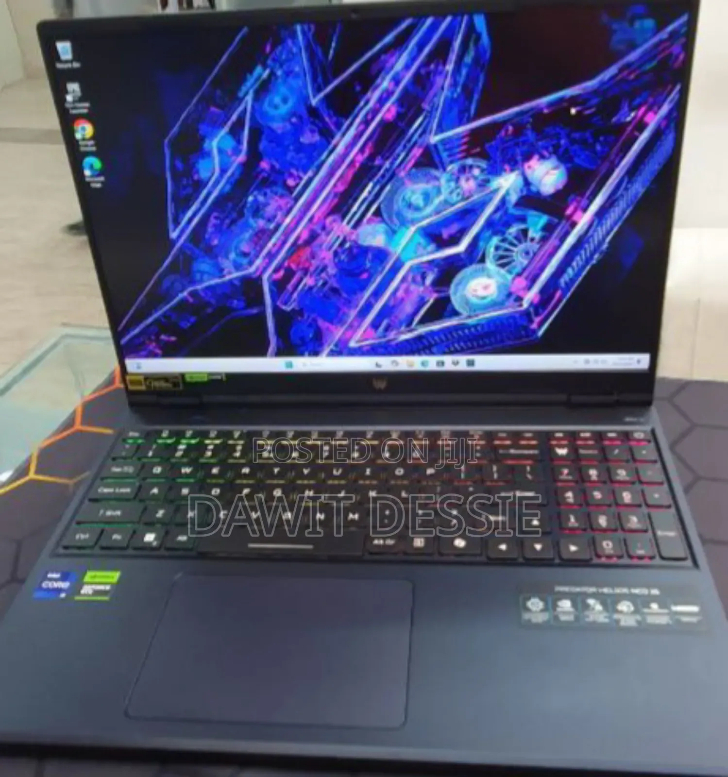 New Laptop Acer Predator Helios Neo 16 16GB Intel Core I9 SSD 1T