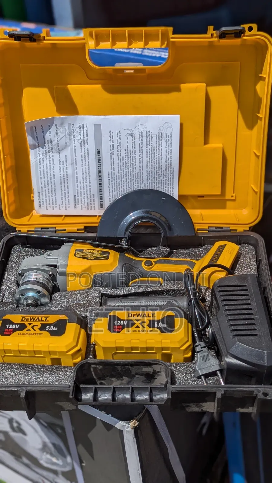 Dewalt Rechargeable Grinder
