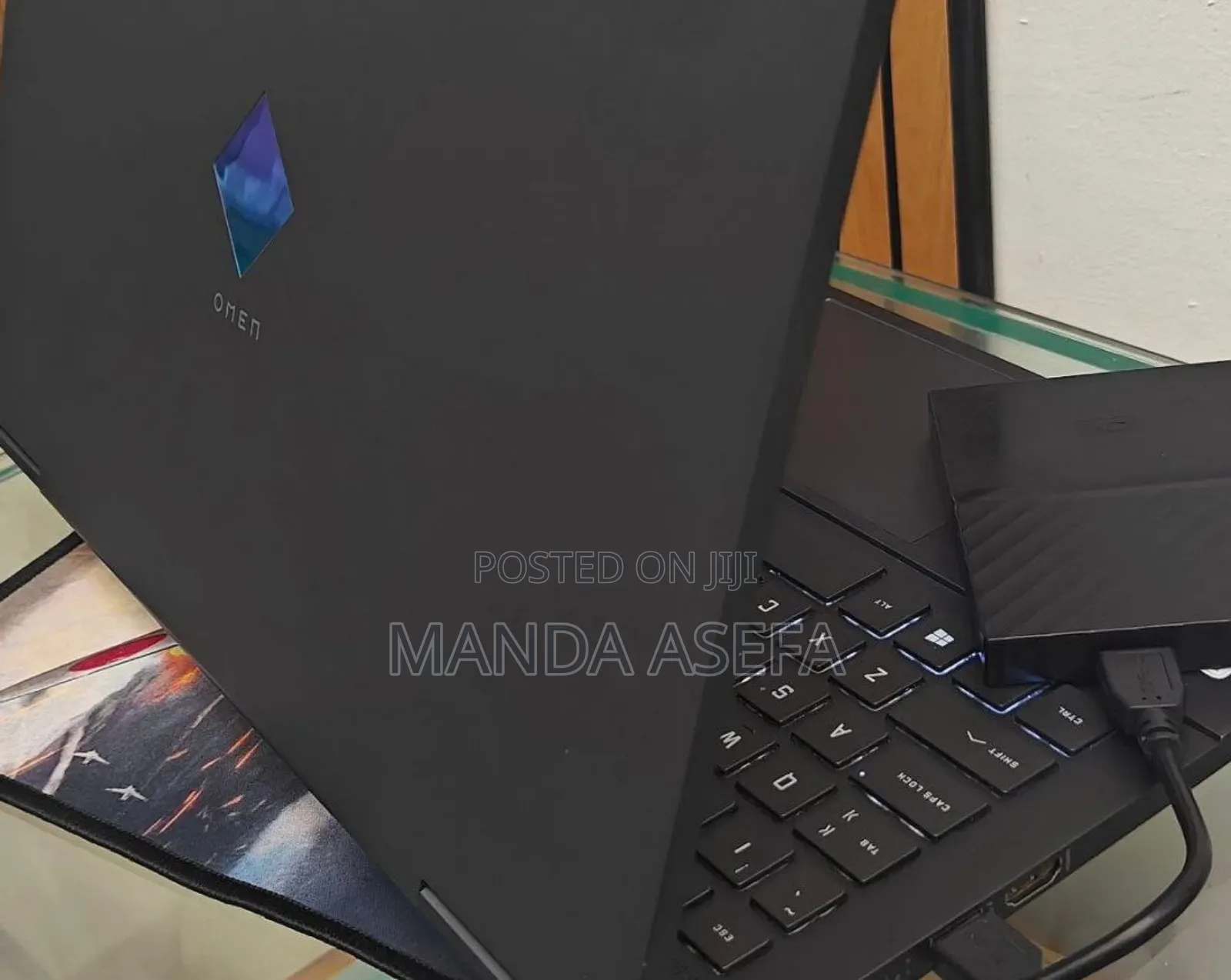 New Laptop HP Omen 15 16GB AMD Ryzen 7 SSD 512GB