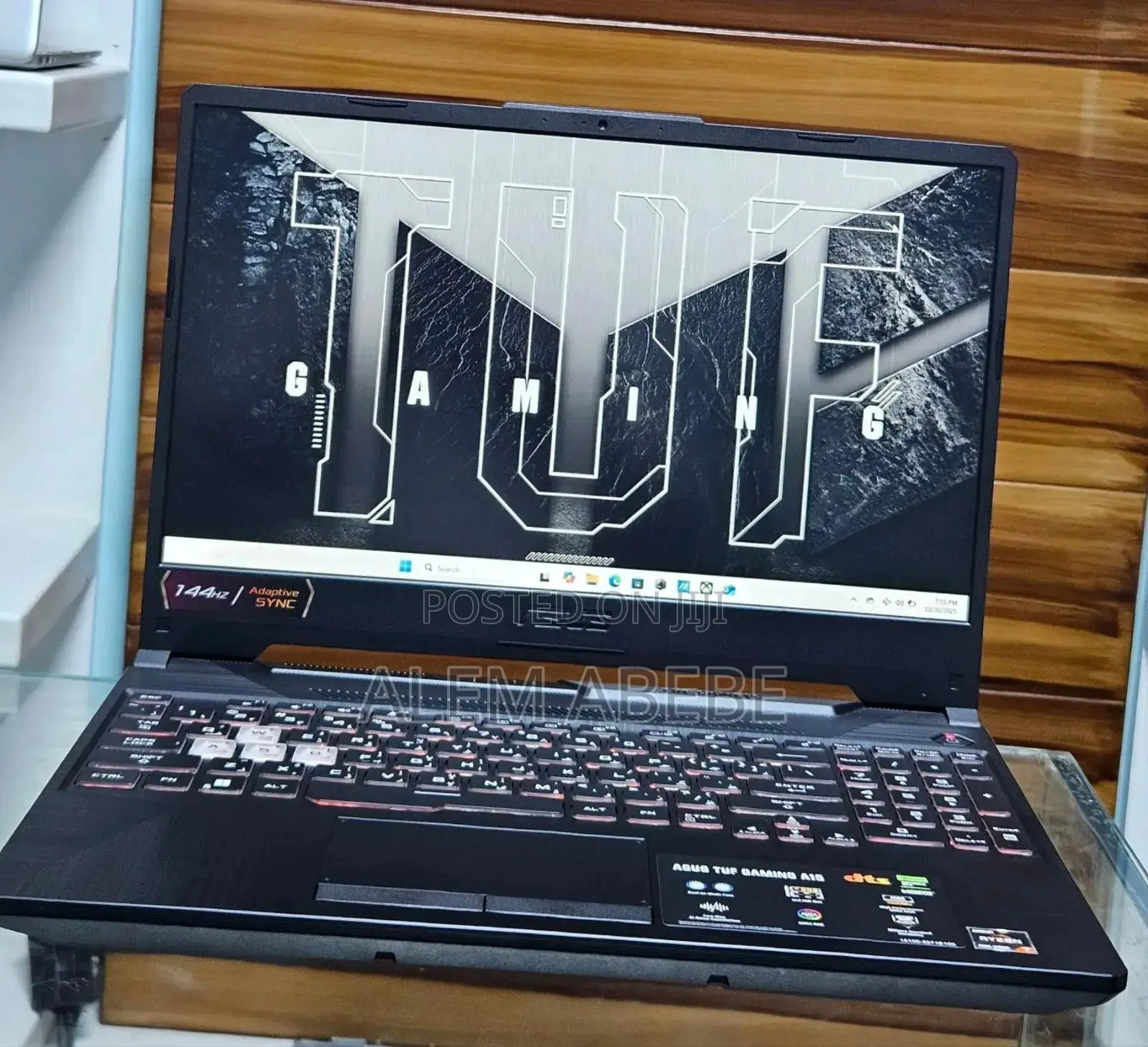 New Laptop Asus TUF Gaming A15 8GB AMD Ryzen 7 SSD 512GB
