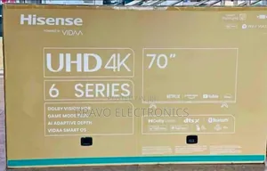 Photo - Hisense 70” Uhd Tv (Vidaa) — Cinematic View, Smart Performance! 