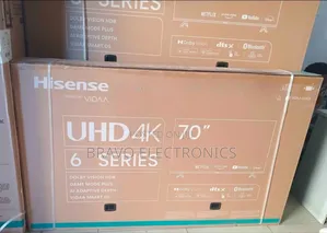 Hisense 70” Uhd Tv (Vidaa) — Cinematic View, Smart Performance! 