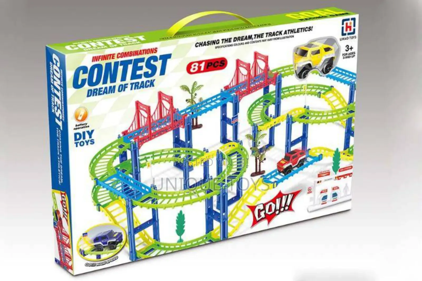 Infinite Combinations Contest Dream of Track Game Set