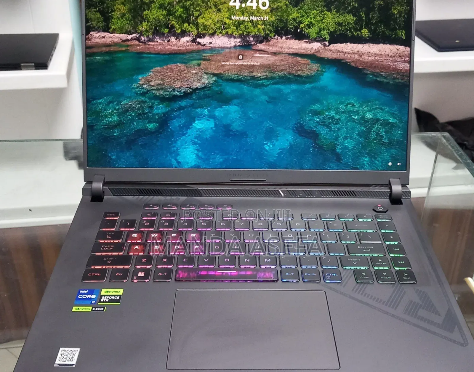 New Laptop Asus ROG Strix G16 G614 16GB Intel Core I7 SSD 1T