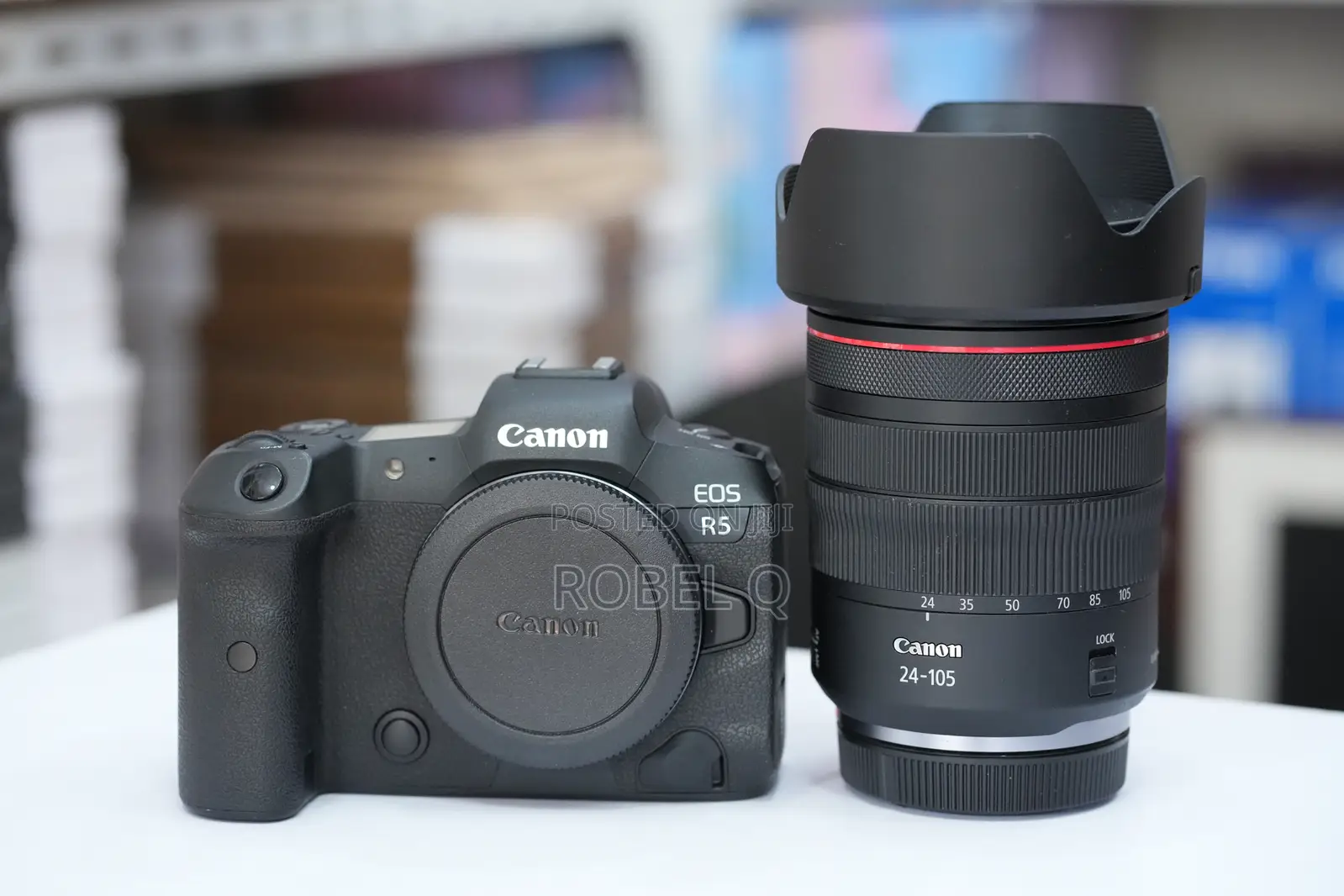 Canon Eos R5 Full Frame With 24-105mm Red Ring