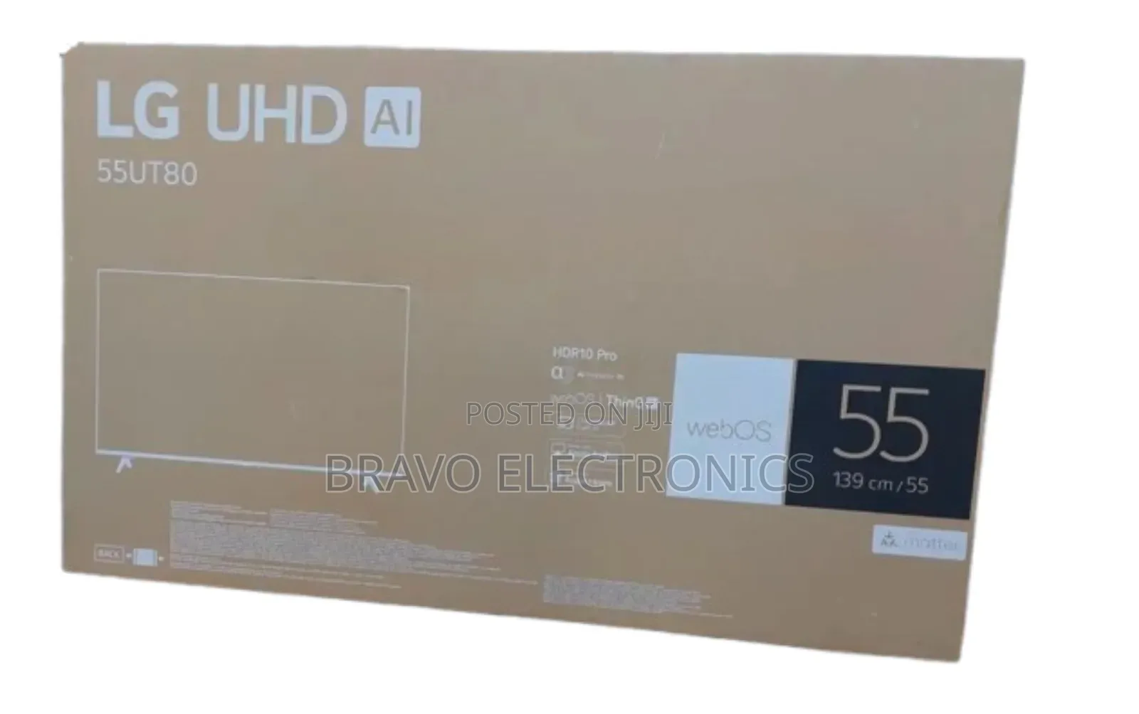 Lg 55" Uhd Smart Tv – Stunning Clarity, Smart Experience!