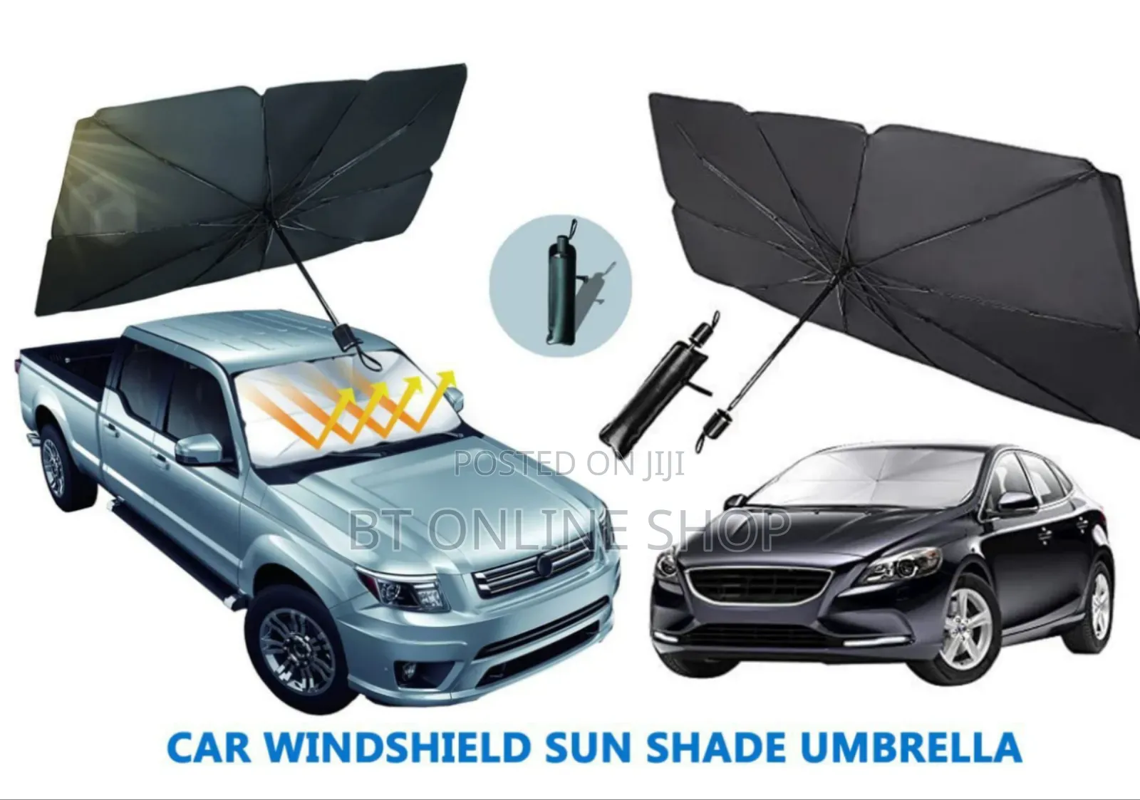 Car Windshield Sun Bath Umbrella