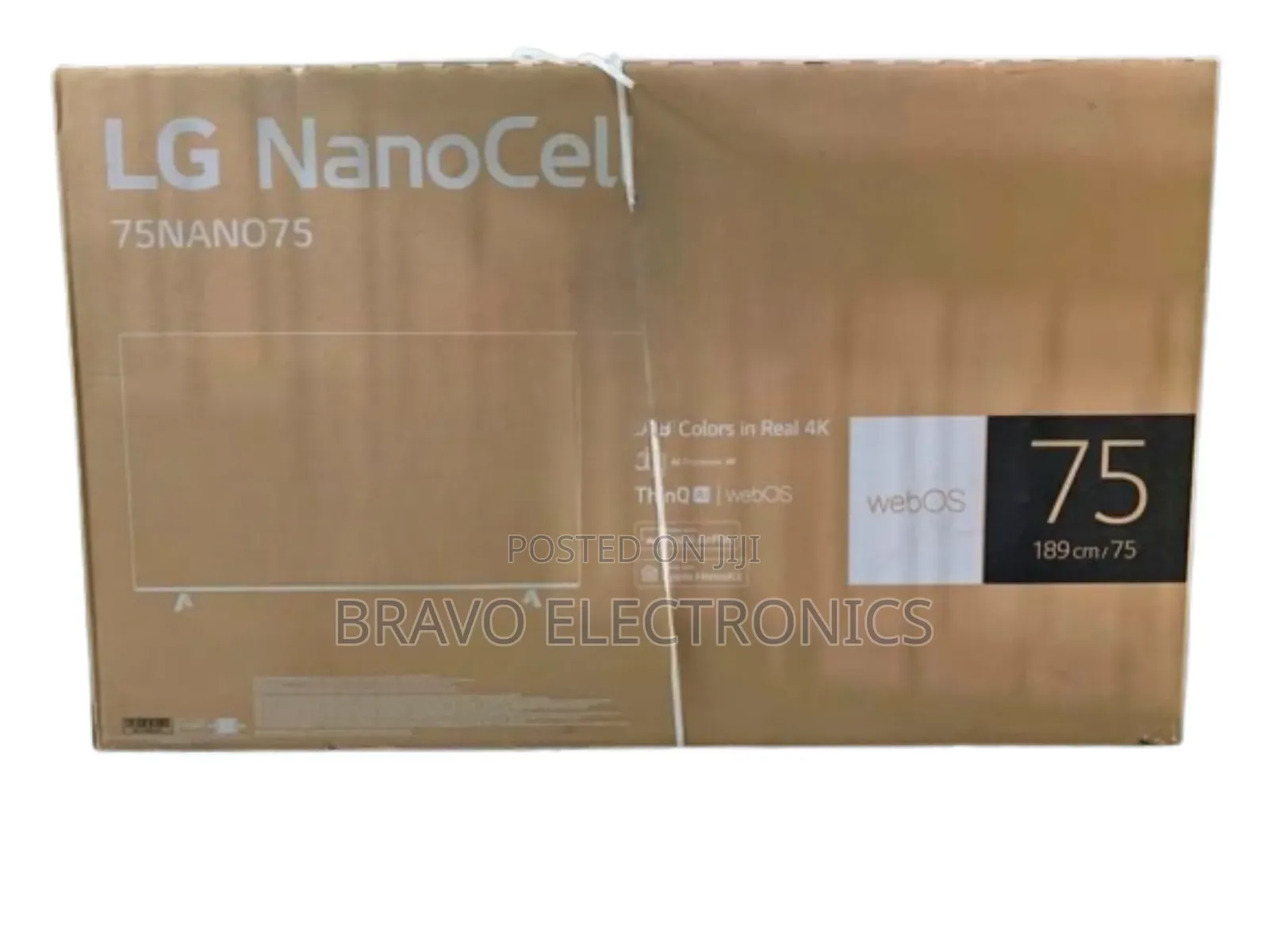  Lg 75” Nanocell Tv— Pure Color, Real Cinema Experience! 