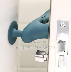 Photo - Silicone Door Knob Cover Suction Cup