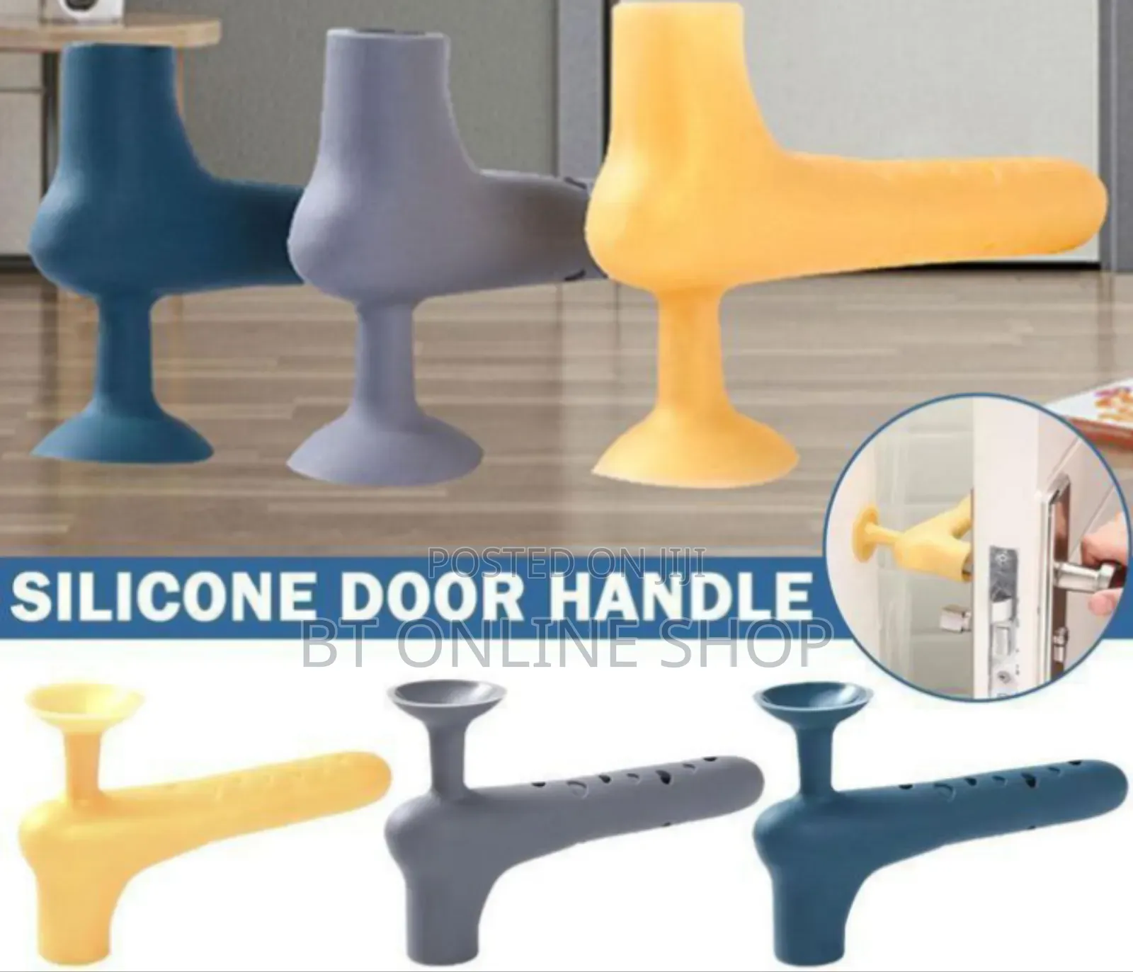 Silicone Door Knob Cover Suction Cup