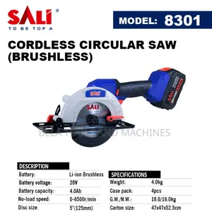 High Quality Professional Sali Cordless Circular Saw 20v