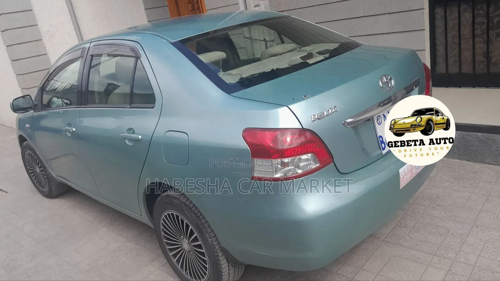 Toyota Yaris 2007 Blue